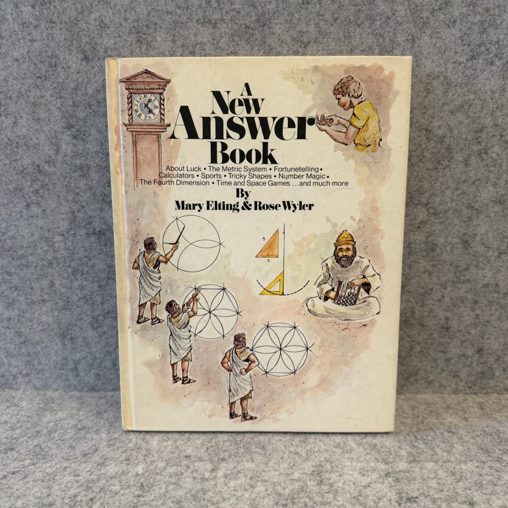 A New Answer Book by Mary Elting and Rose Wyler, Vintage Hardcover 1977